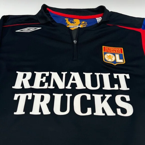 Juninho #8 Lyon 2005/2006 Third ORIGINAL Umbro VTG Rare Soccer Jersey (XL)